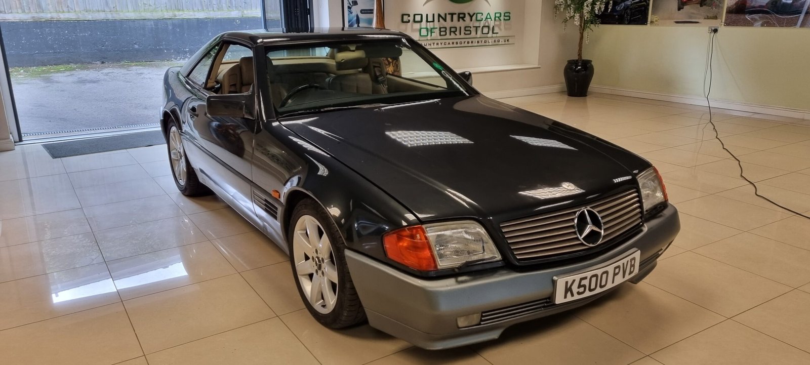 1993 Mercedes-Benz 500SL exterior view